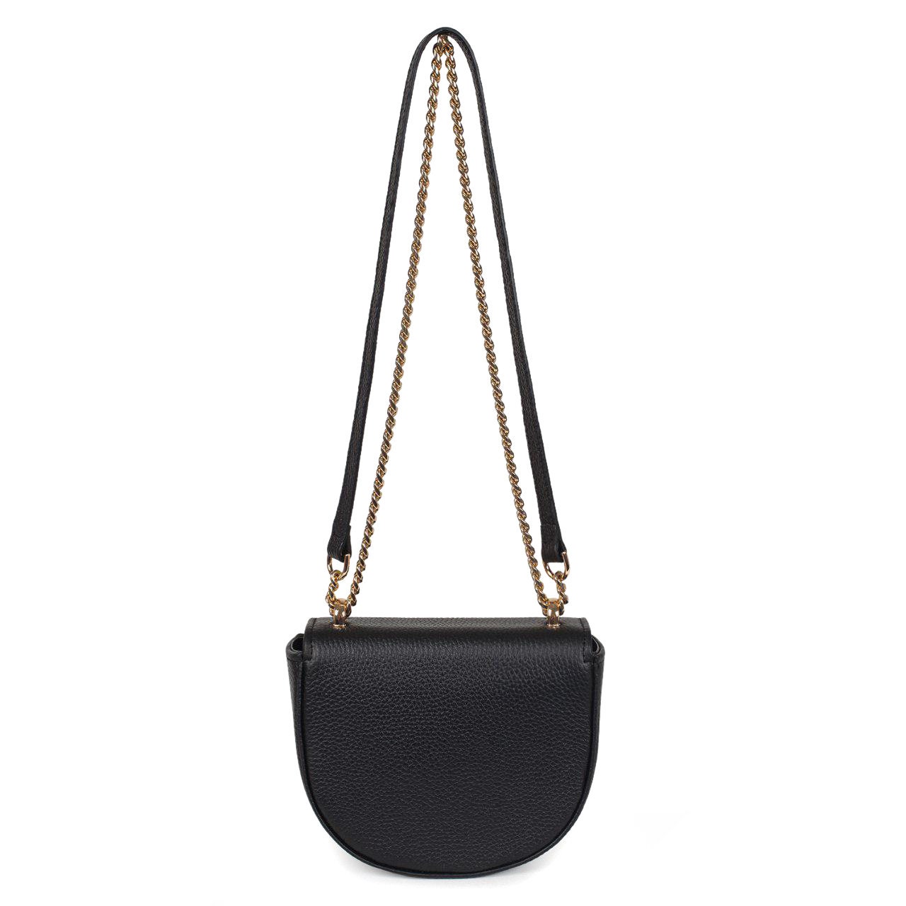 Leather Cross body Bag, Black Leather Shoulder Bag, Women's Leather Crossbody Bag, Leather bag KF-2949 - Image 4