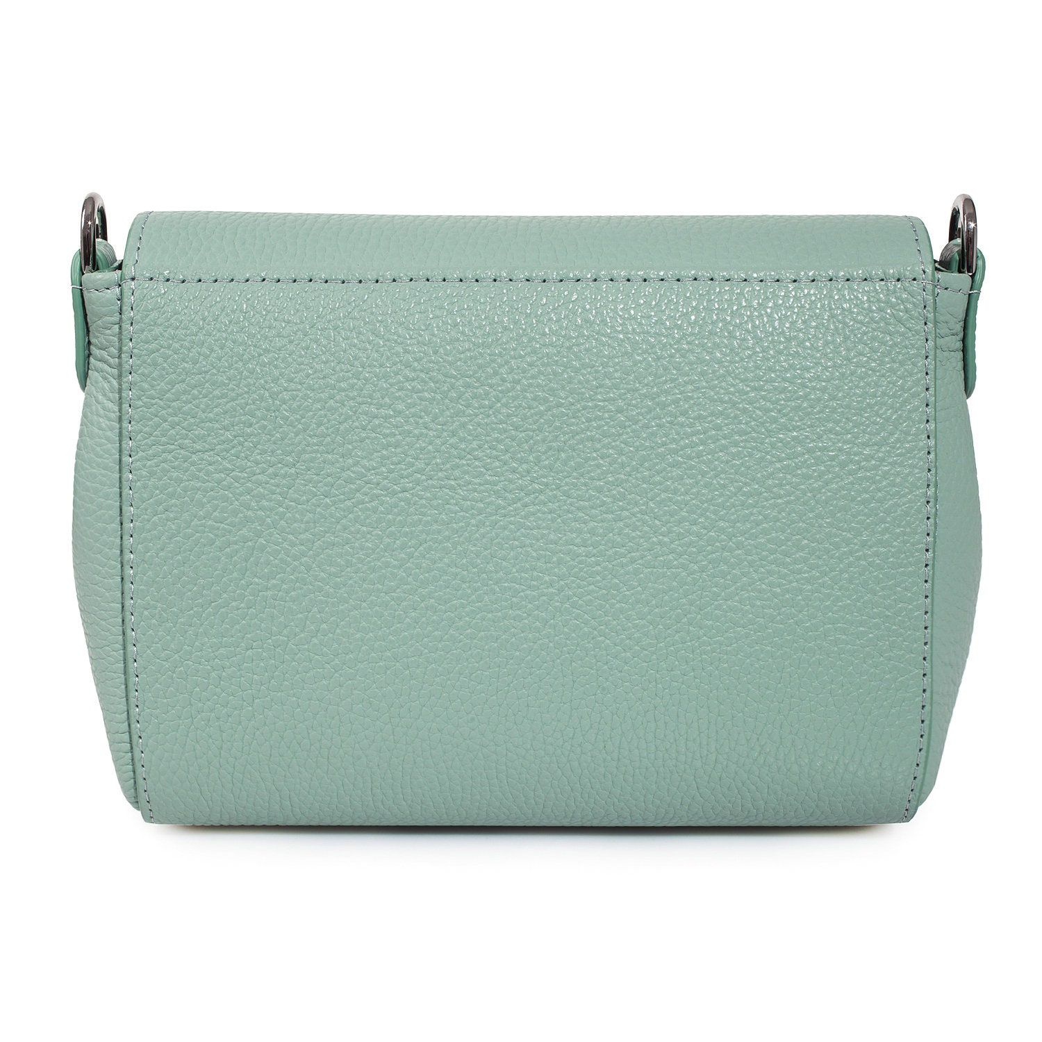 Leather Cross body Bag, Mint Leather Shoulder Bag, Women's Leather Crossbody Bag, Leather bag KF-3680 - Image 4
