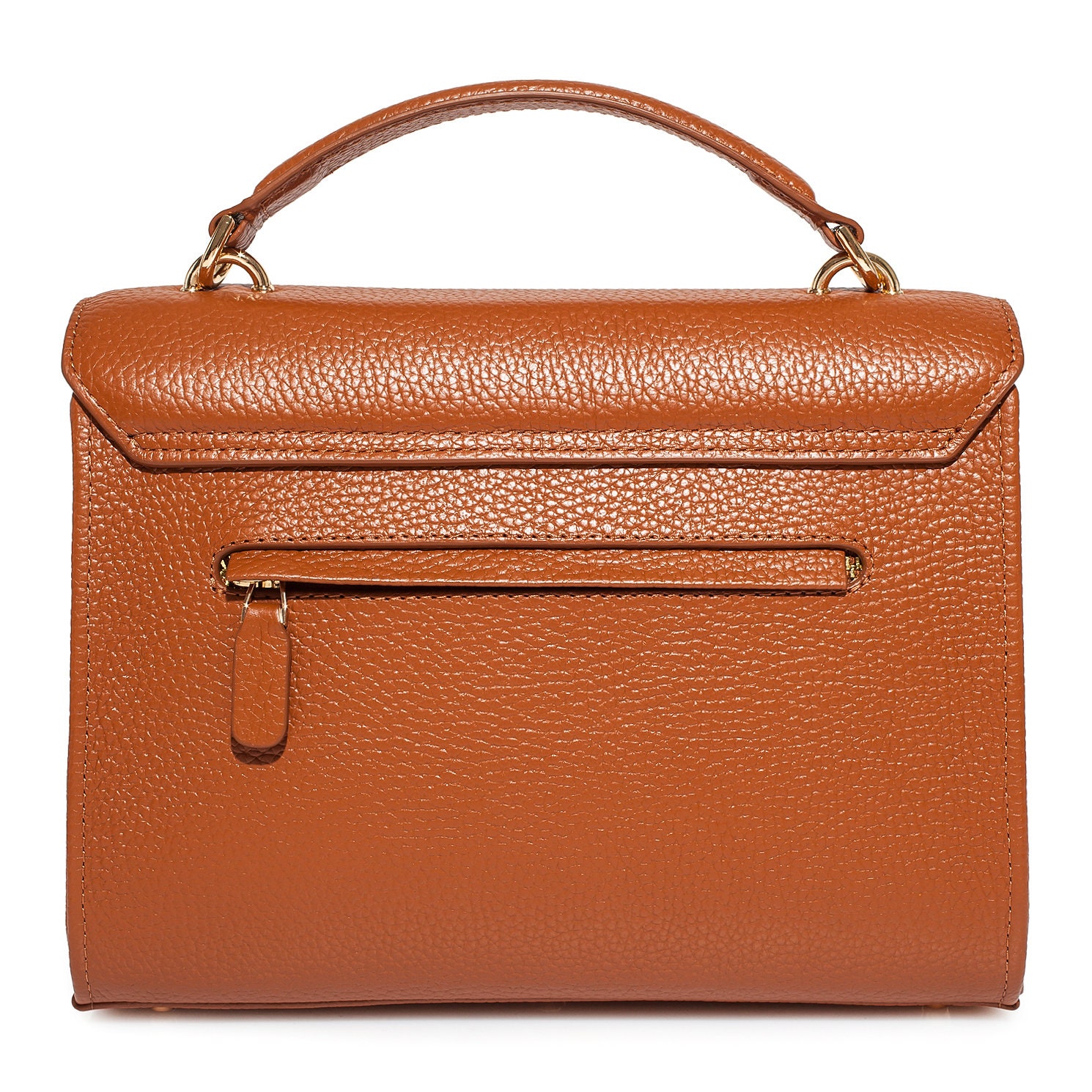 Leather Cross body Bag, Ginger Leather Shoulder Bag, Women's Leather Crossbody Bag, Leather bag KF-3967 - Image 6