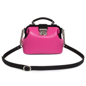 Leather Doctor Bag, Leather Shoulder Bag, Women's Leather Cross body Bag, Leather bag KF-4616